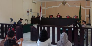 Suasana sidang, foto : alam/detak.media