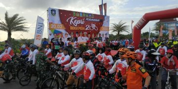 Ribuan Warga Semarakkan Gerakan Kepri Bersepeda 2020