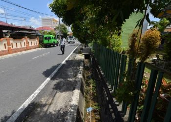 Survei dan Pengukuran Pembuatan Penutup Parit Jl. Sultan Syahrir RT.02 RW.X Kel.Tanjungpinang Barat Kec.Tanjungpiang Barat