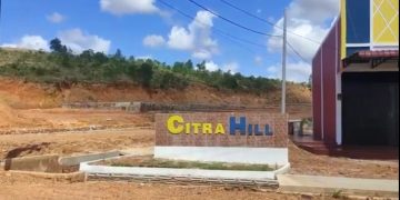Lokasi pembangunan perumahan Citra Hill, f :ist