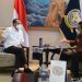 Gubernur Kepri saat vertemu dengan Menteri Perhubungan RI, f :ist