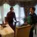 Gubernur Kepri, Ansar Ahmad saat bertemu dengan Menteri Bappenas RI, f : ist