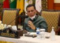 Gubernur Kepri, Ansar Ahmad saat menggelar Konferensi Pers, f : ist