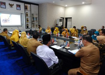 Pengurus PKK saat silaturahmi bersama Walikota Tanjungpinang, f : ist