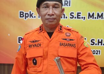 Kepala Basarnas Tanjungpinang yang baru saja dilantik, Riyadi, f : ist