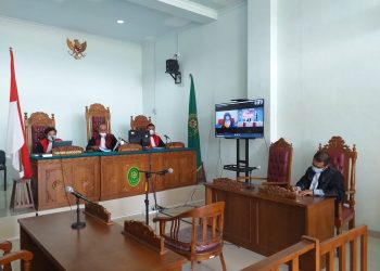 Suasana Sidang Terdakwa Vina Saktiani, f : mael/Detak.media