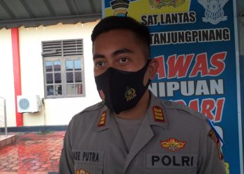 Kasatlantas Polres Tanjungpinang, AKP I Made Putra Hari Suargana, f : Mael/detak.media