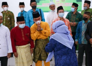 Walikota Tanjungpinang, Rahma saat hadir dalam Musyawarah Dewan Pengurus DPC - FKPQ Kota Tanjungpinang, f : ist