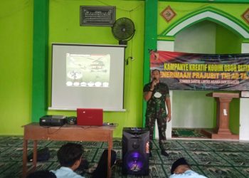 Pasi Pers Kodim 0808/Blitar, Kapten Inf Dwi Haryanto, f : Dani E S/detak.media