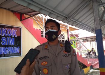 Kasat Lantas Polres Tanjungpinang, AKP I Made Putra Hari Suargana, f ; Mael/detak.media