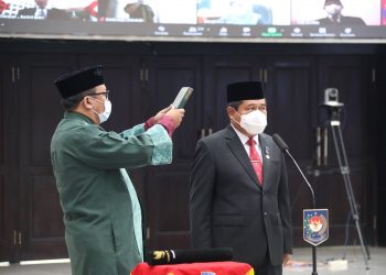 Sekjen Kemendagri saat dilantik, f : ist