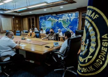 Menteri Pariwisata dan Ekonomi Kreatif/Kepala Badan Pariwisata dan Ekonomi Kreatif, Sandiaga Salahuddin Uno, melakukan pertemuan dengan Duta Besar Republik Indonesia untuk Republik Demokratik Timor Leste (RDTL), Okto Dorinus Manik, foto : Kemenekraf