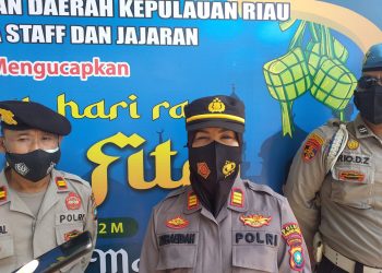 Kapolsek KKP Tanjungpinang, AKP Zubaidah, foto : mael/detak.media