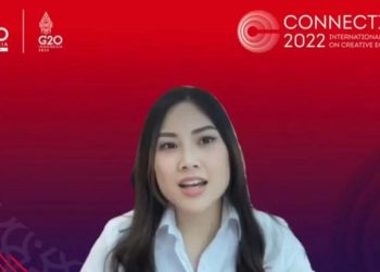 Wakil Meteri Pariwisata dan Ekonomi Kreatif (Wamen Parekraf) RI Angela Tanoesoedibjo. (ANTARA/HO-Humas Pemda Jabar)