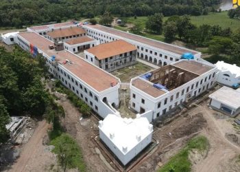 Penataan kawasan cagar budaya Benteng Van Den Bosch atau lebih dikenal dengan Benteng Pendem di Kabupaten Ngawi, Jawa Timur oleh Kementerian PUPR. ANTARA/HO-Kementerian PUPR