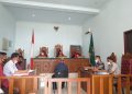 Suasana sidang saksi di PN Tanjungpinang, foto : Mael/detak.media
