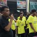 Bupati Natuna, saat membuka turnamen futsal PRMI (f : ist)