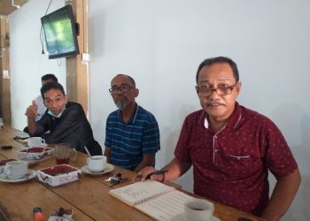 Ketua persatuan Pedagang dan Perternak sapi kambing Kota Tanjungpinang Bintan, Thamrin, foto : Mael/detak.media