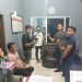 Tim Jatanras Polresta Tanjungpinang saat menyerahkan pelaku ke Polsek Tanjungpinang Timur, foto : ist