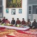 Walikota Blitar Santoso (memegang mic) saat berikan sambutannya pada acara hari Lahirnya Bung Karno, foto : Dani ES/detak.media.