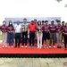 Para pemain terbaik dari Divisi A dan B Boys dan Girls dalam ajang Junior Intercollegiate Golf Series (IGS) seri kedua berfoto bersama di Ciputra Golf, Club & Hotel Surabaya, Jawa Timur, Jumat (17/6/2022). (ANTARA/HO-CGF)