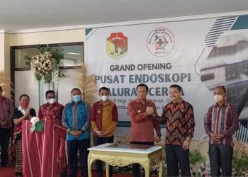 Peresmian pusat endoskopi saluran cerna di Atambua, Kabupaten Belu. ANTARA/Ho-Perhimpunan Endoskopi Gastrointestinal Indonesia