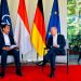 Presiden Jokowi melakukan pertemuan bilateral dengan Kanselir Jerman Olaf Scholz di sela-sela KTT G7 di Elmau, Jerman, Senin (27/06/2022). (Foto : BPMI Setpres/Laily Rachev)