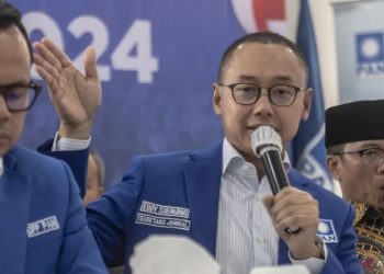 Wakil Ketua Umum DPP PAN Yandri Susanto. ANTARA FOTO/Muhammad Adimaja/wsj.