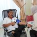 Kajati Kepri, Gerry Yasid saat Melalukan Donor Darah, foto : ist
