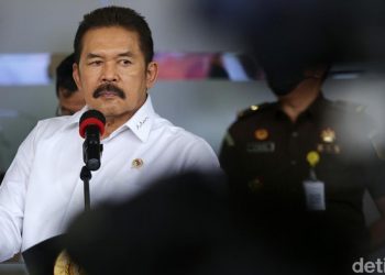 Foto Jaksa Agung ST Burhanuddin : (Agung Pambudhy/detikcom)