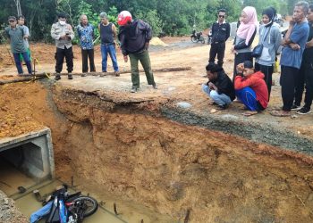 Kondisi Korban saat Ditemukan Tidak Bernyawa di Dalam Gorong-gorong, foto : ist