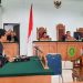 Suasana Sidang Dakwaan Imam Arifin di PN Tanjungpinang, Selasa (26/7/2022), foto : Mael/detak.media