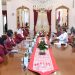 Presiden Jokowi saat menerima pengurus Federasi Panjat Tebing Indonesia (FPTI) di Istana Negara, Jakarta, Rabu (21/09/2022). (Foto: BPMI Setpres/Kris)