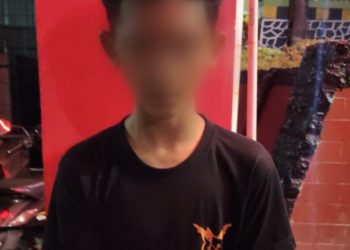 Pelaku MD Usai Diamankan Satreskrim Polresta Tanjungpinang, foto : ist