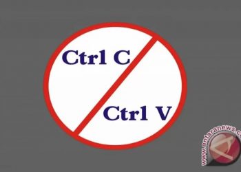 Stop Plagiarisme (Foto Antara Lampung/Desain Gatot Arifianto)