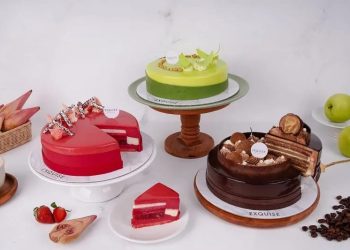 Contoh ragam kue di Exquise Patisserie (ANTARA/HO)