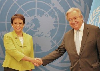 Mengawali rangkaian kunjungan kerjanya pada High Level Week (HLW) Sidang Majelis Umum (SMU) PBB ke-77 di New York, Amerika Serikat, Menlu Retno Marsudi telah lakukan pertemuan dengan Sekretaris Jenderal PBB, Antonio Guterres di Markas Besar PBB di New York, Amerika Serikat.