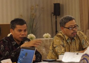 Direktur GTK Madrasah, M Zain (kiri), foto : ist