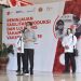 Presiden Jokowi saat memberikan keterangan pers usai melakukan peninjauan produksi vaksin COVID-19 di Laboratorium Bio Farma, Bandung, Provinsi Jawa Barat, Selasa (11/08/2021). (Foto: Humas/Jay)