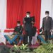Ketua DPRD Kabupaten Blitar Suwito saat membacakan ikrar Hari Kesaktian Pancasila, foto : Dani ES/detak.media
