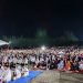 Ribuan masyarakat dari berbagai wilayah turut hadir menyaksikan secara langsung (foto : Zaki)