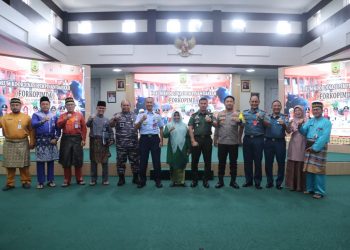 Suasana rapat Forum Komunikasi Pimpinan Daerah (FKPD), foto: ist