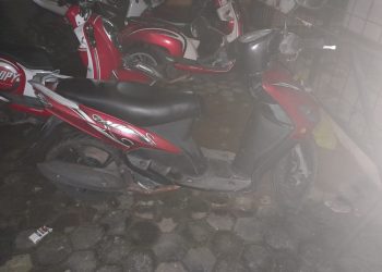Sepeda Motor Jenis Mio BP 4249 WA milik Korban yang Hampir Dicuri, foto : ist