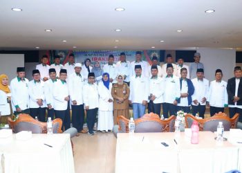 Walikota Tanjungpinang, Rahma saat membuka Rakerda DMI, foto: ist