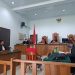 Suasana Sidang Pembacaan Tuntutan Terdakwa Leo Ricky di PN Tanjungpinang, foto : Mael/detak.media
