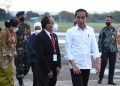 Presiden dan Ibu Iriana Jokowi tiba di Bali, Rabu (05/10/2022). (Foto: BPMI Setpres)