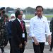 Presiden dan Ibu Iriana Jokowi tiba di Bali, Rabu (05/10/2022). (Foto: BPMI Setpres)