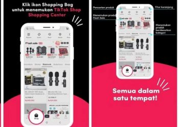Fitur baru TikTok Shop "Shopping Center". ANTARA/HO.