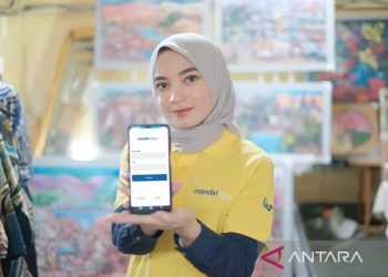 Bank Mandiri meluncurkan aplikasi Mandiri Agen untuk mendigitalisasi Mandiri Agen. ANTARA/HO-Bank Mandiri.