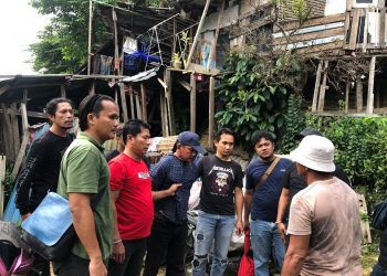 Pelaku Perampokan SS usai ditangkap Polisi di Kota Batam, foto : ist